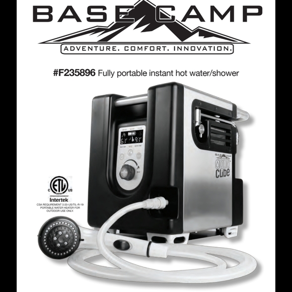 BaseCamp | Other | Basecamp Aquacube Portable Instant Hot Watershower |  Poshmark